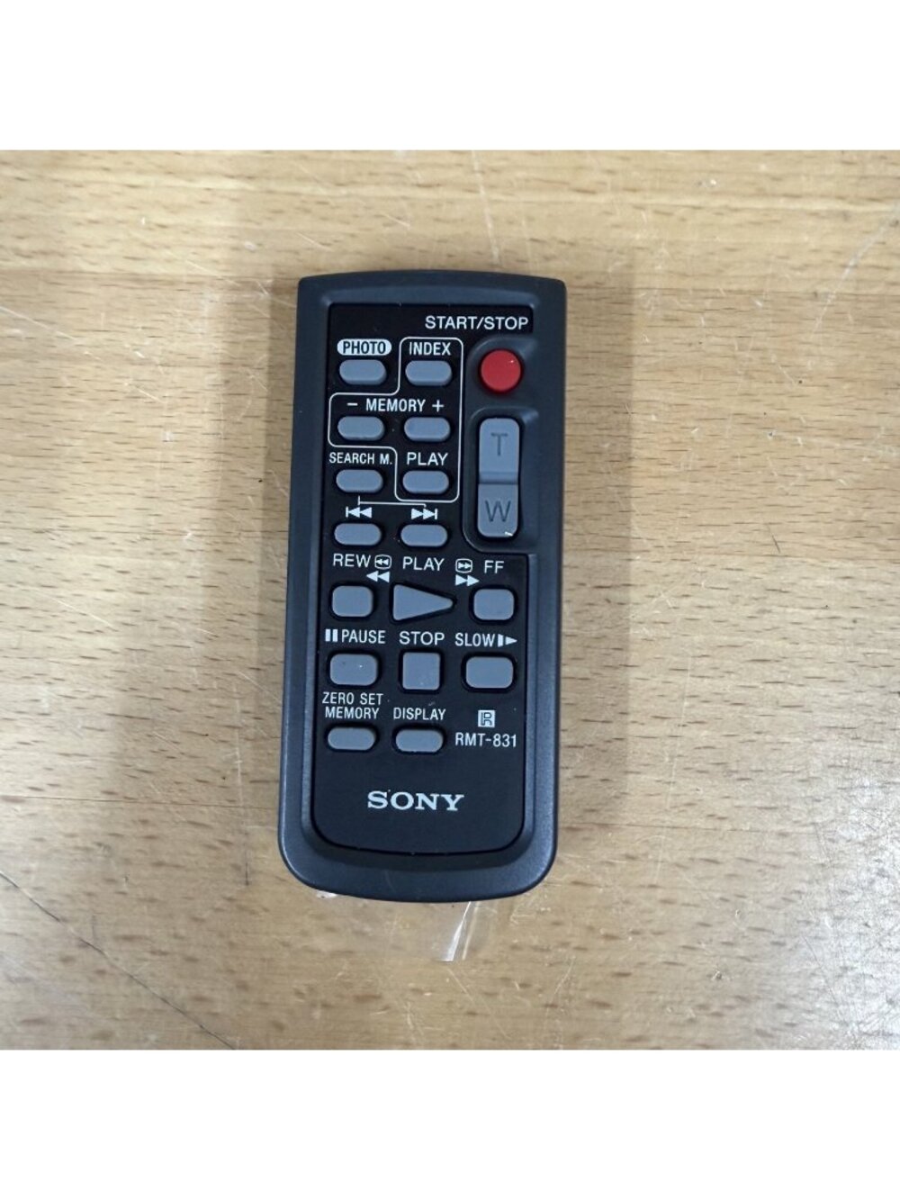 Genuine Sony RMT-831 Camcorder Remote Control OEM Tested Working